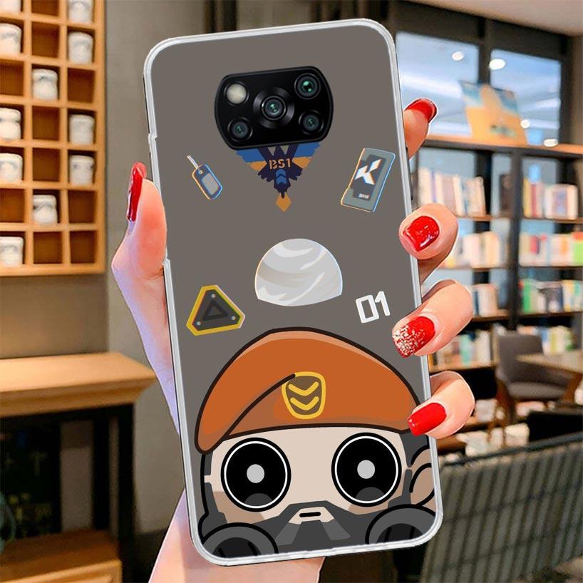 Game Valorant Cute Cover Phone Case For Xiaomi Poco F7 Ultra X7 X6 X5 Pro M7 Redmi 15C 15 13C 13 12C 12 10C 10 9A 9C 9T 9 Shell