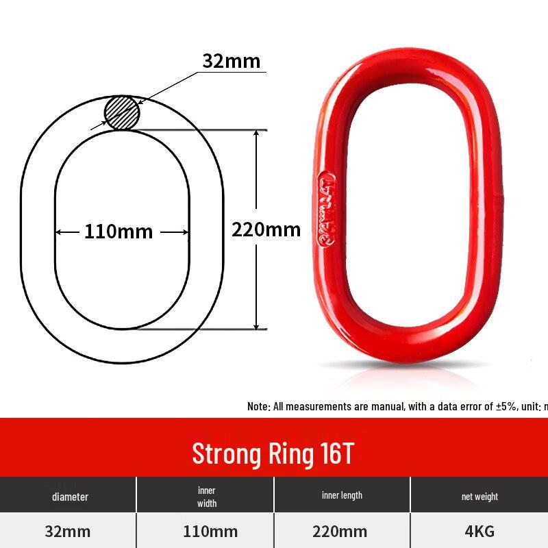 16-Ton Heavy-Duty Lifting Ring