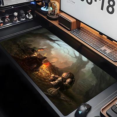 Dark souls Musmatta XXL Spelare Speldator Dator Otaku Låst Kant DIY Anpassad Bild Bärbar Dator Bärbar Dator Skrivbordsmatta