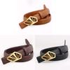 Fashion Leather Belt For Women With Smooth Buckle For Casual And Office Wear