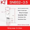 Kaisheng Y-Shaped Copper Forked Crimp Terminal SNBSML2-8 UT Lug