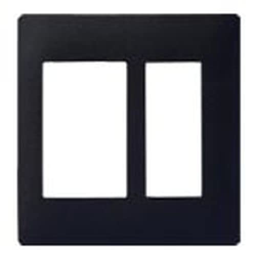 

Panasonic Advanced Series WTA7112BK Switch + Outlet Plate, 2-gan, Matte Black