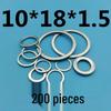 Thickened Narrow Edge Galvanized Iron Washer with Small Outer Diameter for Clearance Adjustment