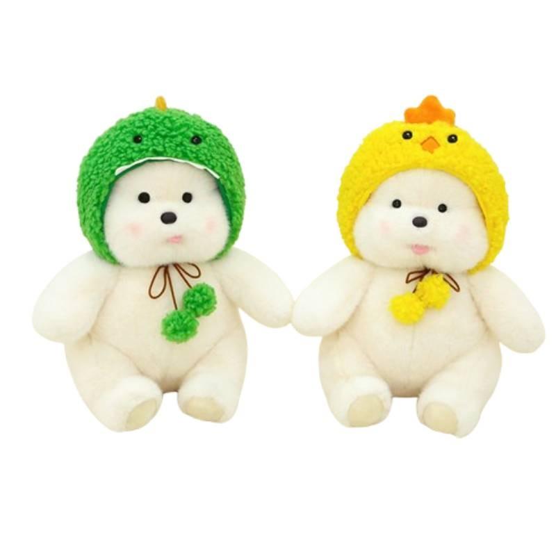 Adorable 40cm Wuluola Dinosaur Duck Plush Toy In Soft Short Velvet For Kids