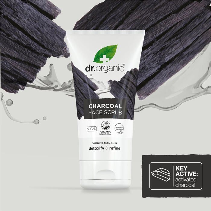 DR. ORGANIC - Gommage facial au charbon actif 125 ml