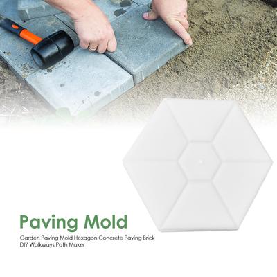 Fabricante de Caminos de Jardín DIY Molde para Adoquines de Cemento Ladrillo Piedra Camino Herramienta para Pavimentación de Hormigón