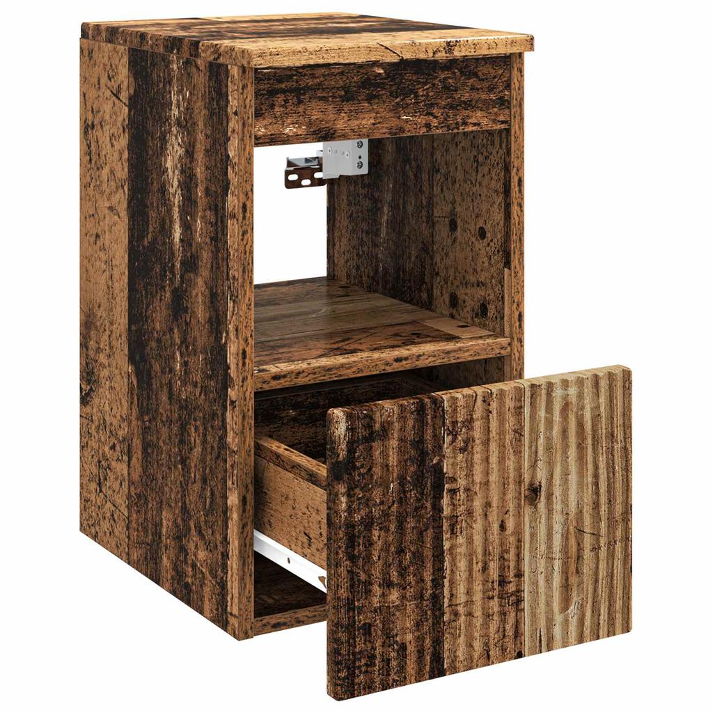 Bathroom Cabinet Reclaimed Wood Style 30 x 35 x 50 cm Particleboard