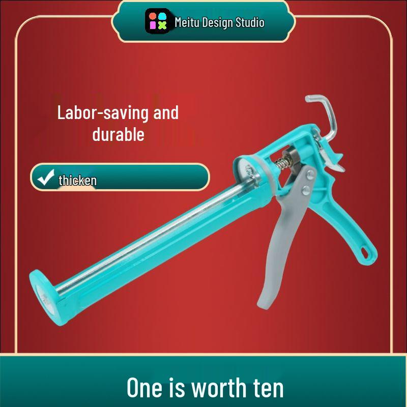 Thickened Labor-saving Silicone Caulking Gun with Auto Glue Break