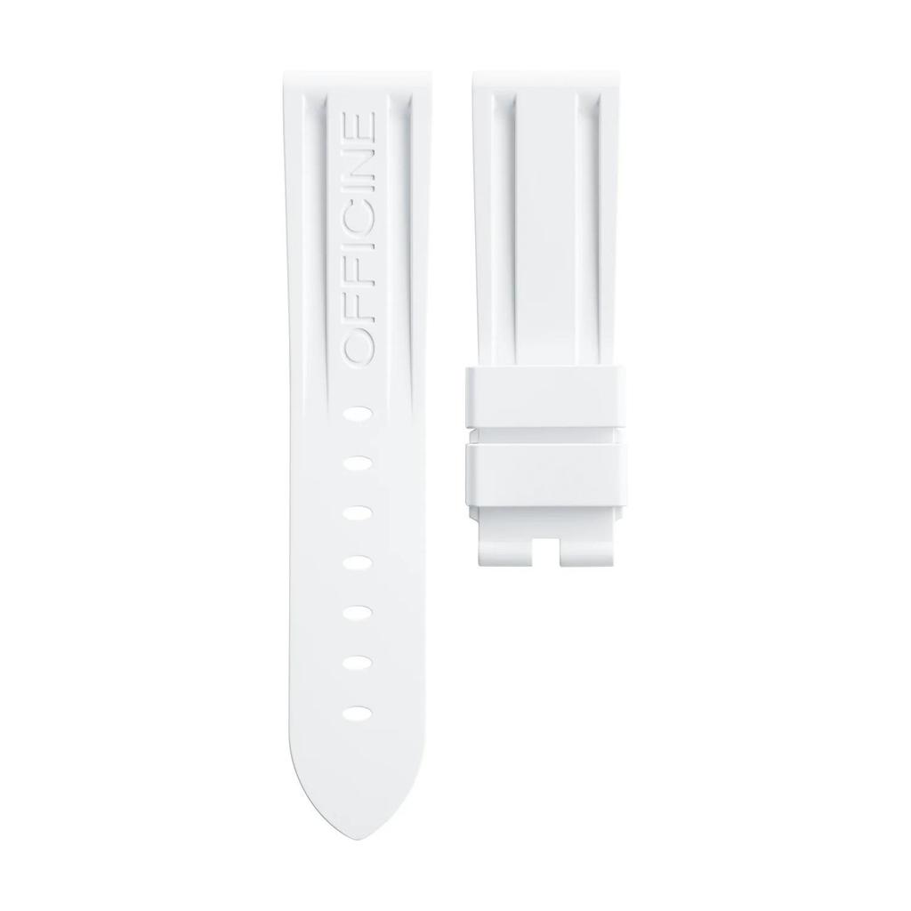 Pulseira de Relógio Macia de Borracha Fluorada de Qualidade FKM Para Acessórios de Pulseira Panerai Para Relógios PAM111/441 22mm 24mm 26mm Fivela de Pino