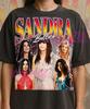 Koszulka Bootleg z Sandrą Bullock, Koszulka z Gwiazdą Aktorką Hollywood Legendą Celebrytką w Stylu Vintage, Koszulka Retro z Lat 90. Wspomnienie, Sweter z Sandrą Bullock