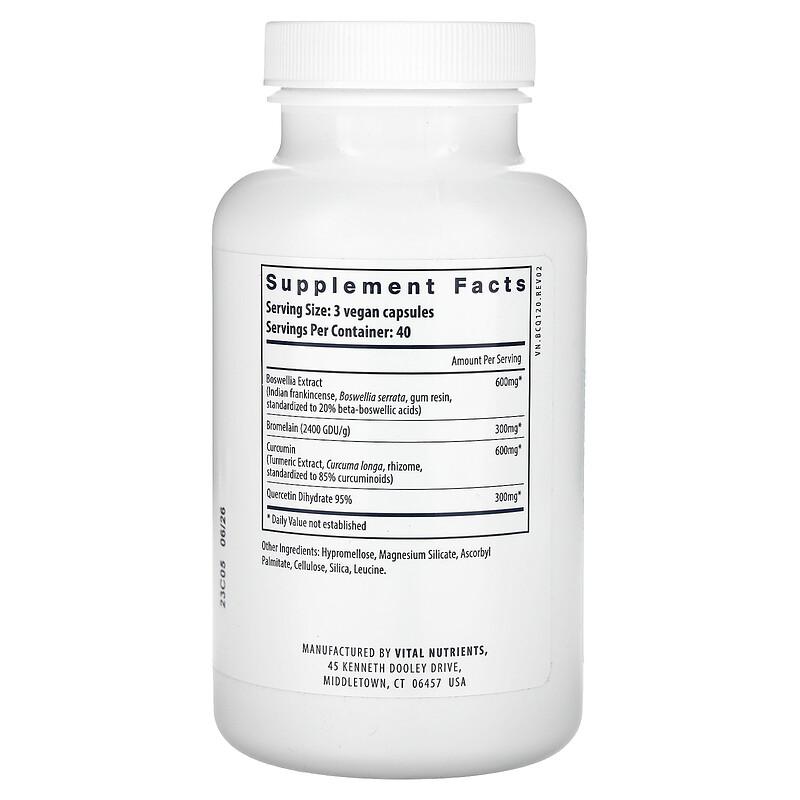 BCQ, 120 Vegan Capsules