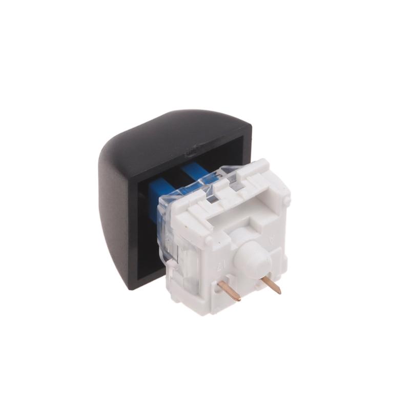 12 Sided RubiksCubes Mechanical Keyboard Switches Keychain Light Up Switches Tester Kit Decompression Relaxation Toys