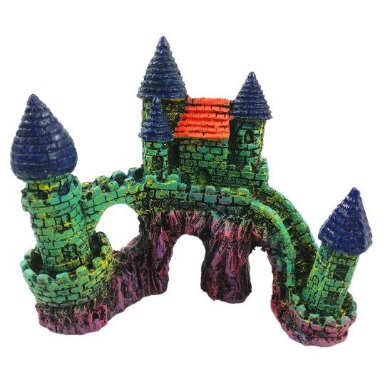 European Luxury Resin Roman Column Ornaments Aquatic Handicraft for Garden Landscaping Fish Tank Aquatic Box Accessories Bag