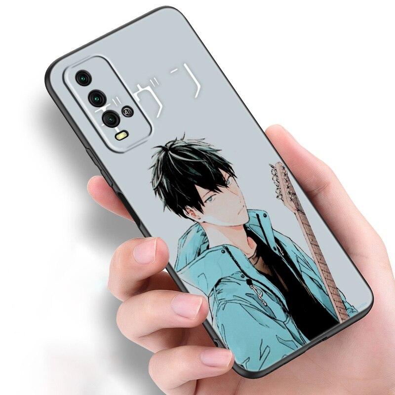 Cute Cartoon Anime Given Yaoi Silicone Phone Case For Xiaomi Redmi Note 11 10 9 8 Pro 11T 10T 10S 9S 8T 9 9A 9C 9T Black Cover