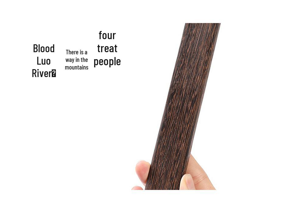 Sandalwood Educational Pointer and Teaching Stick, Solid Wood Ruler Paddle for Classroom Use.