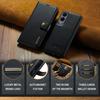 DG.MING for Samsung Galaxy S25 Edge Case Detachable Split Leather Phone Cover