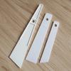 White Plastic Gumming Board Smear Glue Scraper Handmade Carving Stitching Sewing Leather Craft Tools