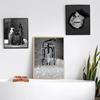 Baño WC Bling Póster Papel Higiénico Moda Sexy Mujer Impresión Pintura Lienzo Arte de Pared Imagen Moderno Lavabo Decoración del Hogar