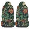 Housses de siège auto style vintage fleurs et plantes botaniques pour femme homme Universel Protection Sièges Auto Avant Convient pour Voiture SUV