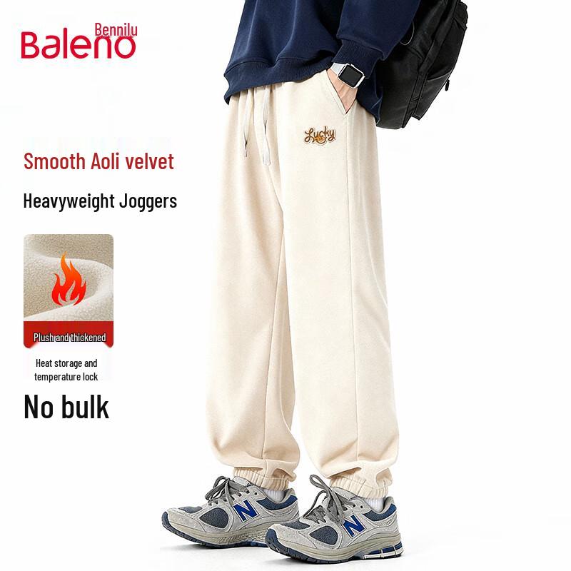 

Мужские зимние термофлисовые брюки-джоггеры Baleno 2XL