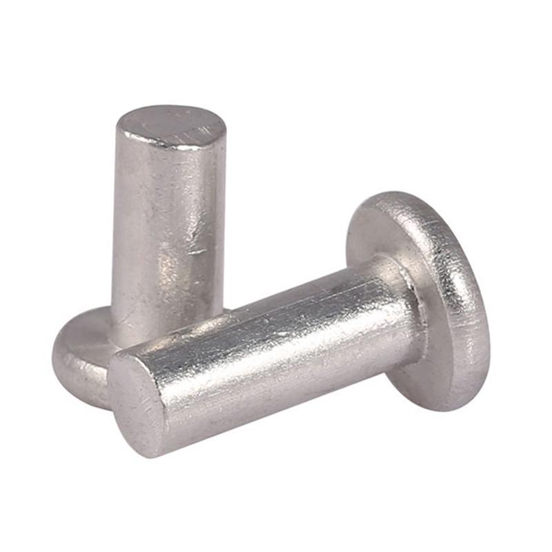 304 Stainless Steel Flat Head Solid Rivets (2MM-6MM)