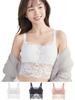Veimia Camisole with Bra Lace Butterfly Back Lightweight Breathable Cups with Honeycomb Compacts Large No Bra Stylish Slimming Bra Cups, Top,