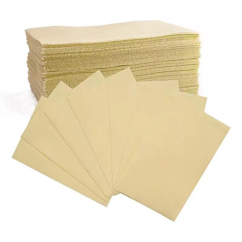 Toilet Cleaning Tablets Natural Floral Fragrance Tablets Toilet Cleaning Deodorization Descaling Tool Long-lasting Fragrance Yellow