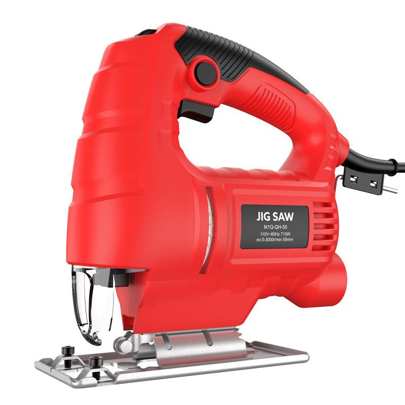 Household DIY Cutting Saw Woodworking Power Tool Multifunctional Electric Curve Saw Handheld Woodworking Electric Saw