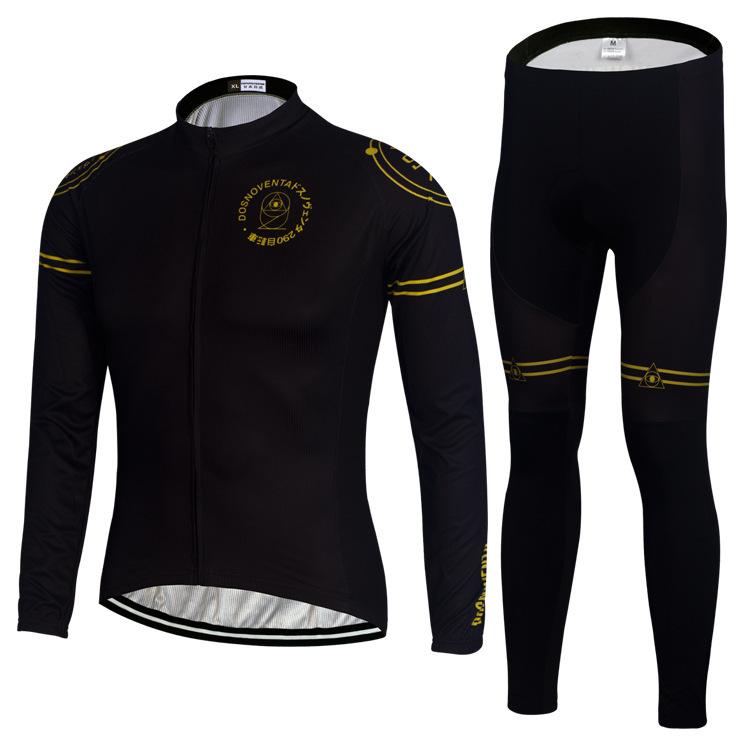 New Spring and Autumn Long Sleeve Cycling Suit Quick-drying Road Cycling Shirt Children's Roller Skating Suit Men's and Women's