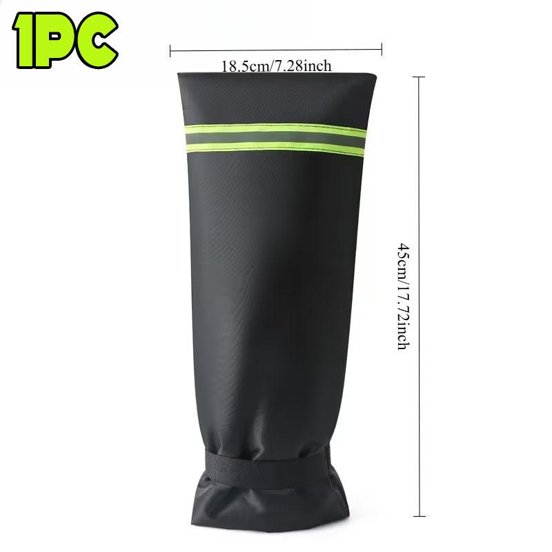Faucet Cover Outdoor Black Frost-proof Insulated Tap Wrap For Yard Faucets Winter Outdoor Tap Protection Sleeve for Most Faucets