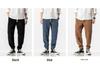 Men's Loose Fit Corduroy Casual Pants - Japanese & Chinese Style, Spring/Autumn Collection.