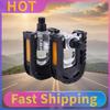 Bicycle Folding Pedals with Safety Reflective Sheet Bicycle Flat Pedals Non-Slip Universal Foldable Pedals Bicycle Accessories