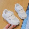 Kids Summer Breathable Mesh Sneakers Boys Girls Hollow Soft Sole Casual White Shoes Baby Lightweight Running Trainers
