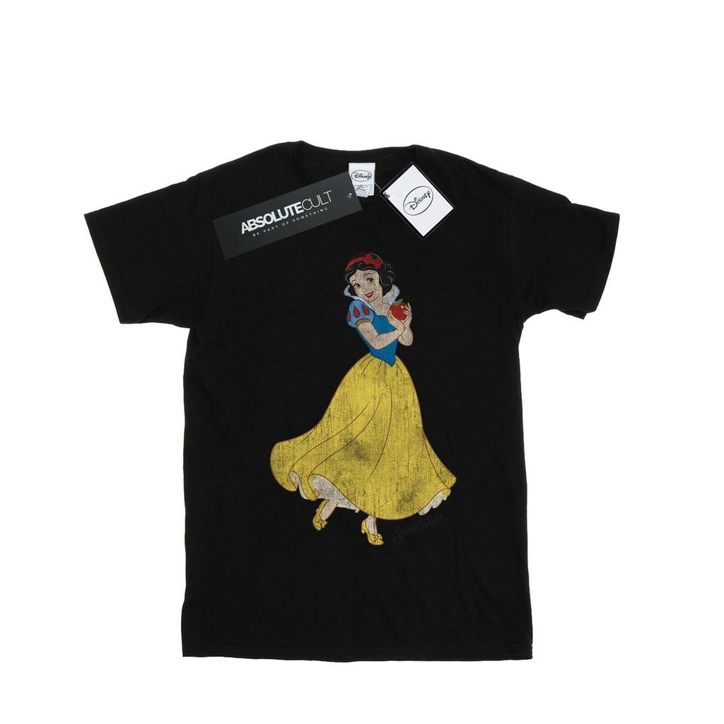 Snow White And The Seven Dwarfs Womens/Ladies Cotton Boyfriend T-Shirt