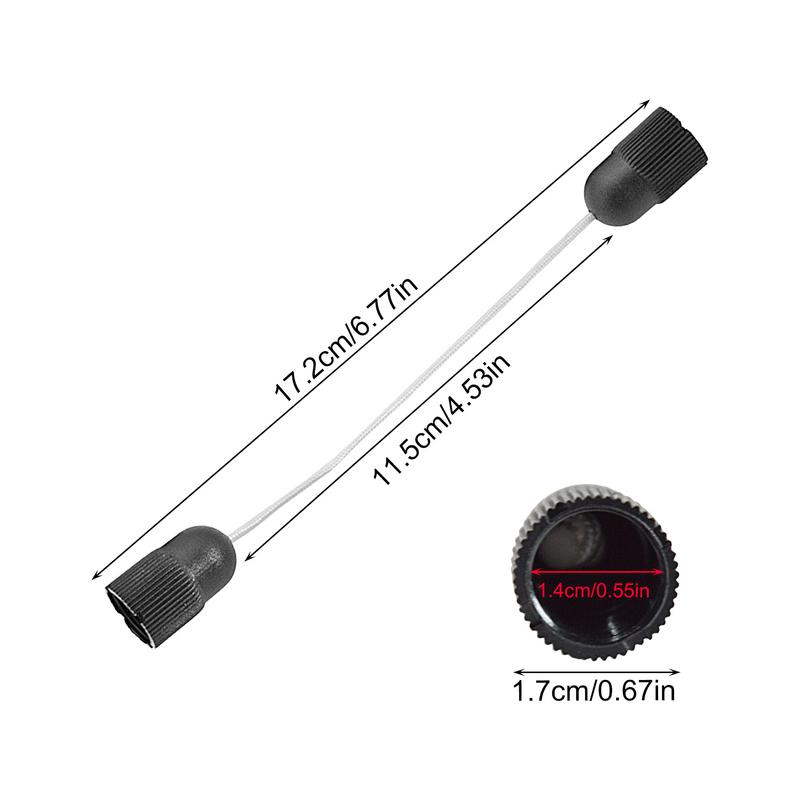 Fishing Wishbone Latex Tube Threaded Spearfishing Connector Spearfishing Connector Threaded Underwater Spear V-shaped Accessory