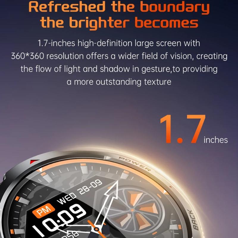 2026 Nuovo T-Rex3 Ultra Batteria 1100mAh Smartwatch GPS Traccia Bussola Super Capacità Impermeabile IP69K Tracker Sportivo Esterno Smartwatch Militare