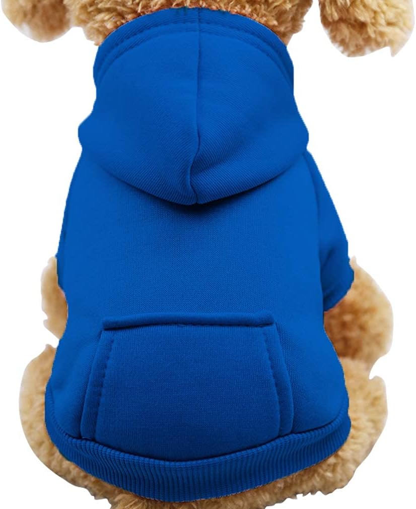 Pet Dog Cold Weather Jacket with Pockets Winter Dog Hoodie Warm Puppy Clothes for Large and Small Dogs Chihuahua Clothing, Sweet Gift for Cute Pets