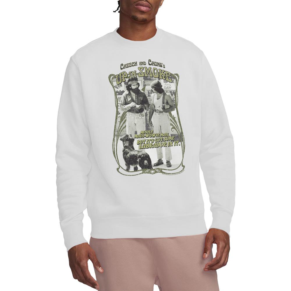 Cheech & Chong Unisex Adult Up In Labrador Sweatshirt
