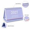 Mini Standing Calendar Coil Flip Calendar New 2027 Desk Calendar  Desk Planning