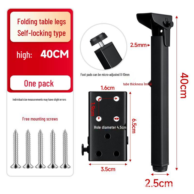 Folding Table Leg Supports for Coffee Tables, Desks, and Outdoor Camp Tables