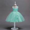 Girls Princess Tulle Dress Kids Formal Party Gown Weddings Birthdays