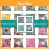 Elegant Waterproof Flower Printed Cushion Cover With Oilproof And Dustproof Features For Stylish Home Decor