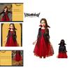 Kinderen Halloween Wicked Vampire Cosplay Kostuum Rode Tule Rok Fancy Dress Party