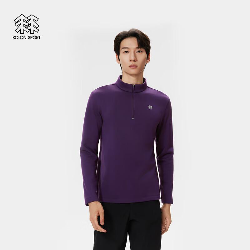 KOLON SPORT Men s POLARTEC Fleece Half-Zip Long Sleeve T-shirt L