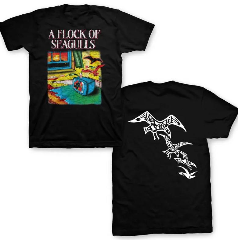 A Flock of Seagulls I Ran Tour Unisex TShirt All Size S To 5XL BS450 Unisex T-Shirt XXL