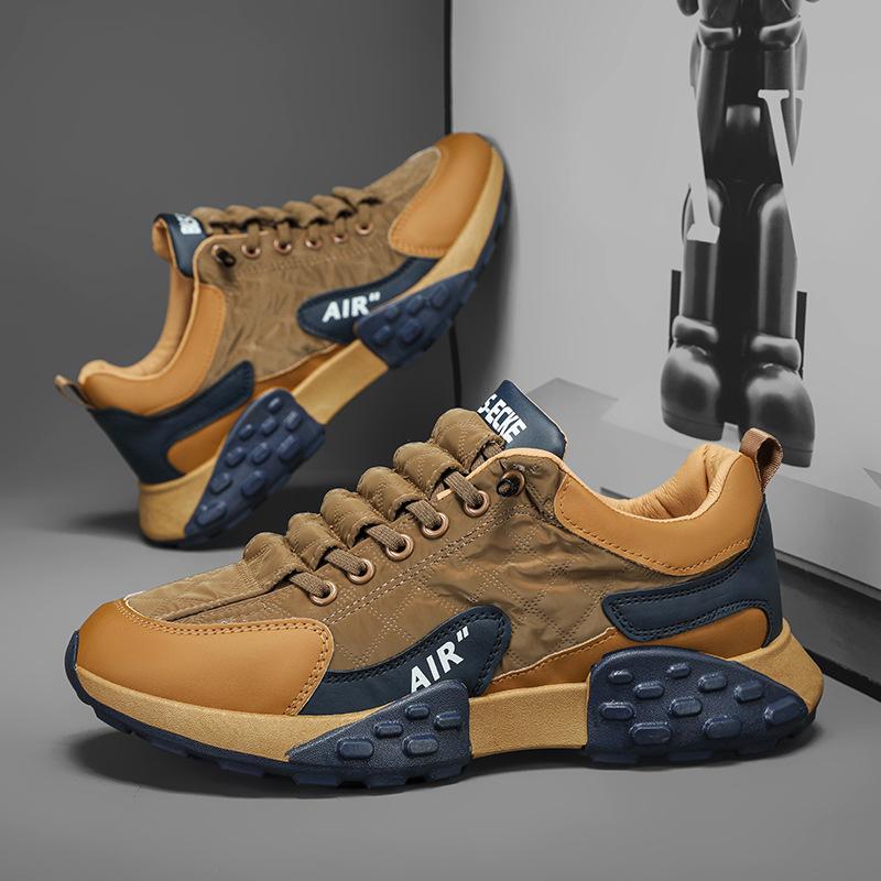 

Men s shoes 2025 new autumn trend student leisure sports running men s height increase versatile Forrest Gump dad trendy shoes 44