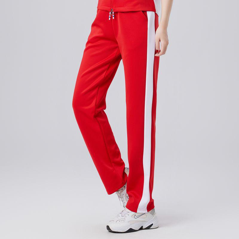 Autumn Winter Chinese Patriotic Five-Star Sports Fitness & Dance Teamwear Set