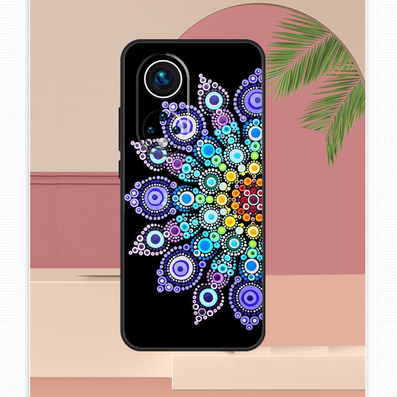 Elegant Mandala Floral Design Case For Honor Magic 7 Lite 5 6 8 Pro Honor 400 200 X9c X9b X9a X8b X8a X8c 50 70 90 Cover