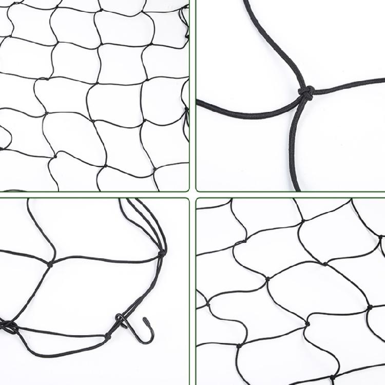 Elastic Trellis Net for Plant Net with Hook Flexible Hydroponics Support