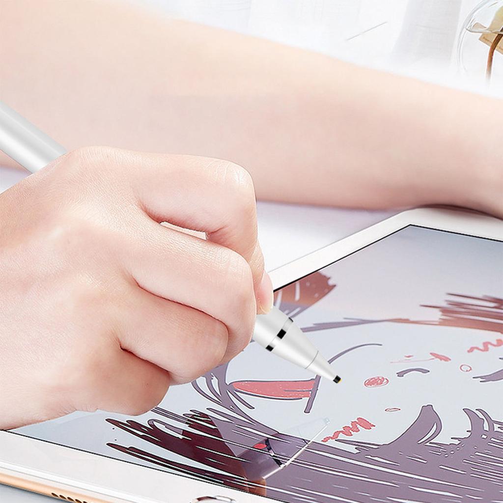 Tablet Stylus Pen High Accuracy Dual Tip Writable Universal Stylus Pen for Phone Tablet PC Black